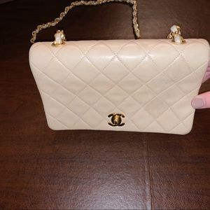 Tan Chanel Bag